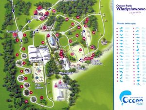 Mapa Ocean Park Władysławowo